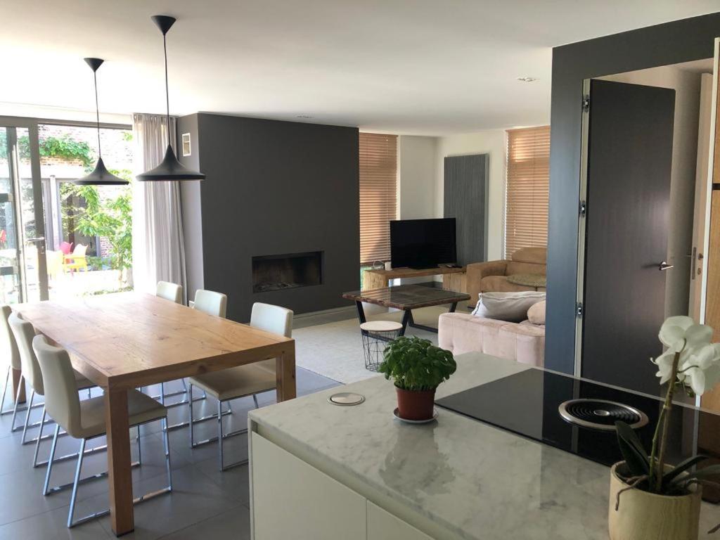 Landelijke Villa Met Zwembad En Gezellige Openhaard Zemst Exteriér fotografie