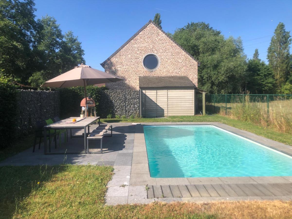 Landelijke Villa Met Zwembad En Gezellige Openhaard Zemst Exteriér fotografie
